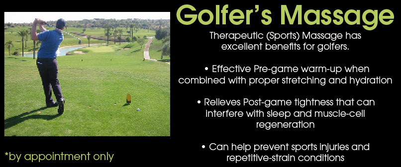 Golfers Massage